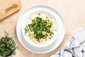 Лаваш с сыром в духовке