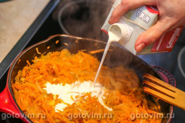 Сочная горбуша в духовке с овощами и сливками Сочная горбуша в духовке с овощами и сливками