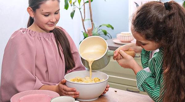 Пудинг из кулича, пошаговый рецепт с фото на 710 ккал Пудинг из кулича, пошаговый рецепт с фото на 710 ккал