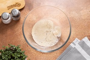 Дрожжевое постное тесто