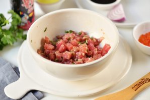 Тартар из тунца