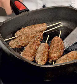 Кебаб с йогуртом, пошаговый рецепт с фото