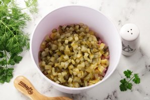 Салат "Пасхальный венок" Салат "Пасхальный венок"