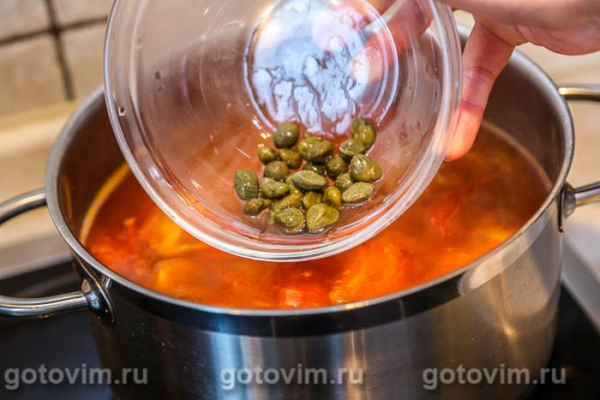 Рыбная солянка (из сазана) Рыбная солянка (из сазана)