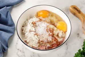 Куриные котлеты с майонезом