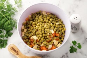 Салат "Пасхальный венок" Салат "Пасхальный венок"