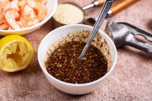 Креветки в соевом соусе