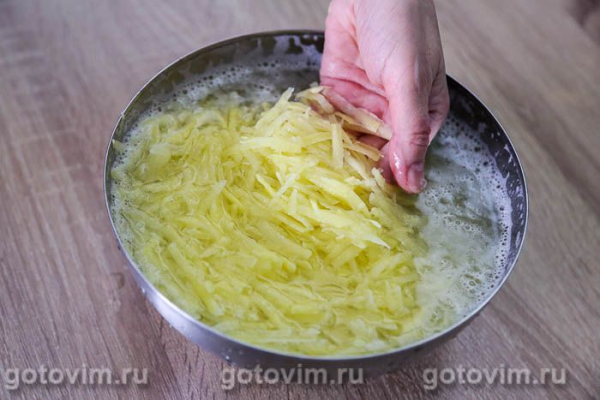 Филе иваси в картофельной шубке (в мультиварке)