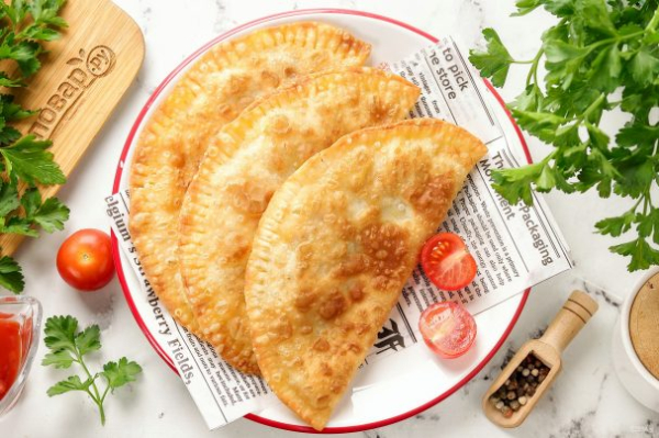 Постные чебуреки Постные чебуреки