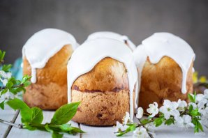 Кулич на сметане Кулич на сметане