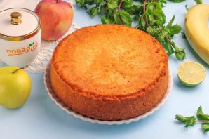 Безумно вкусный и простой пирог с фруктами