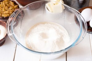 Кулич на сметане Кулич на сметане