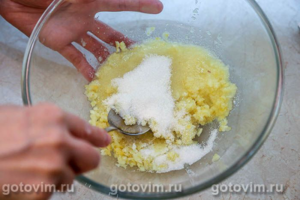 Булочки с лимонной начинкой