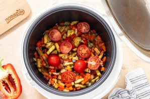 Гречка с овощами в мультиварке