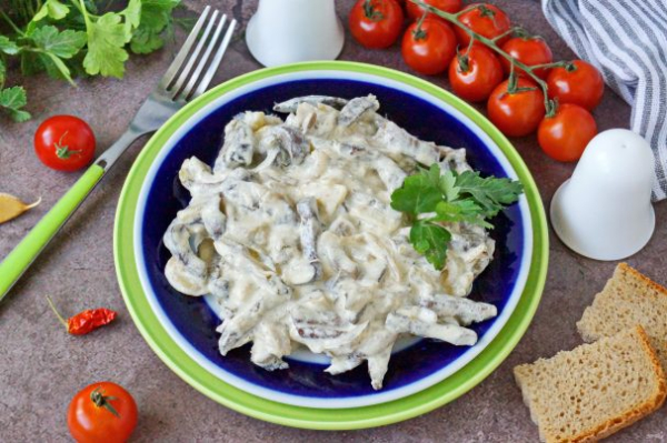 Почки в сметане Почки в сметане