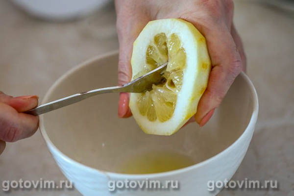 Пасха творожная лимонная