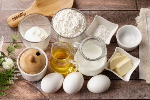 Ванильный пирог