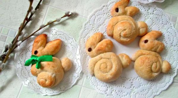 Пасхальные зайцы, пошаговый рецепт с фото от автора Лейсанка Гафарова