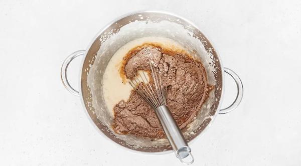 Шоколадный кекс на сметане, пошаговый рецепт с фото на 421 ккал