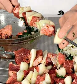 Сочный шашлык из баранины, пошаговый рецепт с фото