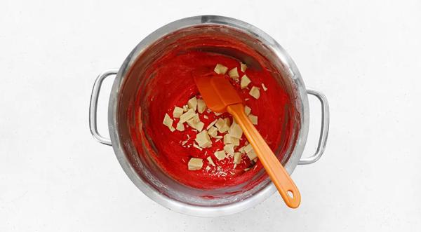 Кулич Красный бархат, пошаговый рецепт с фото на 1324 ккал