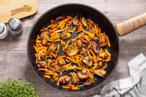 Перловка с грибами