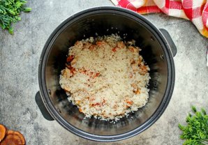 Рис с мясом в мультиварке