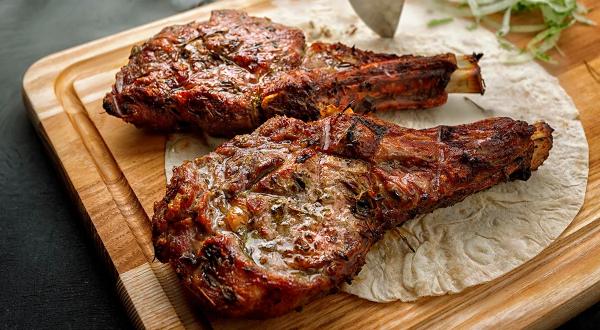 Чалагач из свинины на мангале, пошаговый рецепт с фото на 794 ккал