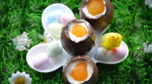 Шоколадные пасхальные яйца, пошаговый рецепт с фото от автора Аня С