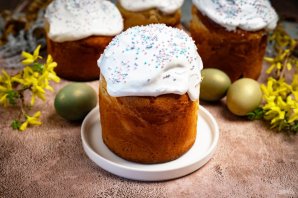 Кулич на дрожжах