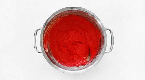 Кулич Красный бархат, пошаговый рецепт с фото на 1324 ккал