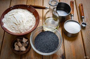 Постный маковый рулет Постный маковый рулет