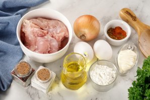 Куриные котлеты с майонезом