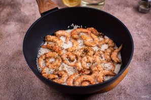 Креветки в соевом соусе