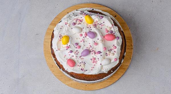 Пасхальный торт-мороженое, пошаговый рецепт с фото на 519 ккал