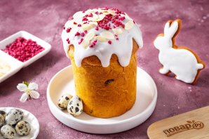 Сахарная глазурь для кулича