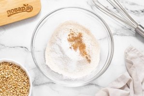 Оладьи из зеленой гречки