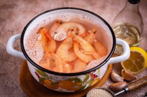 Креветки в соевом соусе