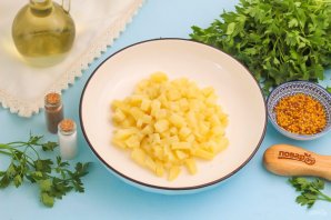 Окрошка постная