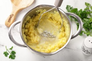 Запеканка с фаршем в аэрогриле