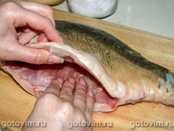 Карп в панировке