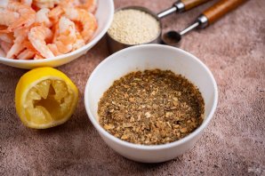 Креветки в соевом соусе