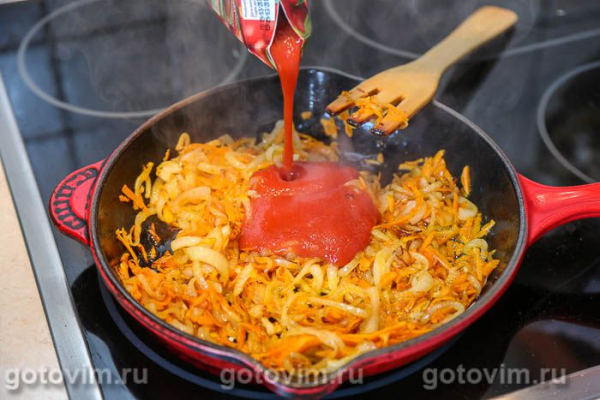 Минтай в томате 