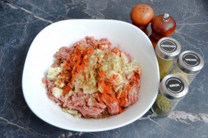 Люля-кебаб в жировой сетке