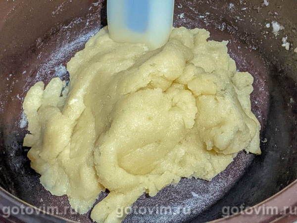 Заварное сырное печенье