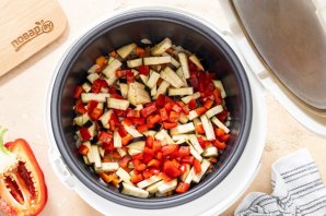 Гречка с овощами в мультиварке