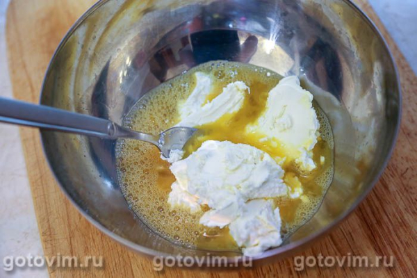 Чизкейк с лисичками