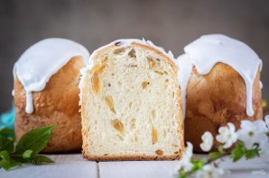 Кулич на сметане Кулич на сметане