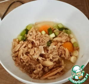 Омлет с крабом (по мотивам Теншинхан) Омлет с крабом (по мотивам Теншинхан)