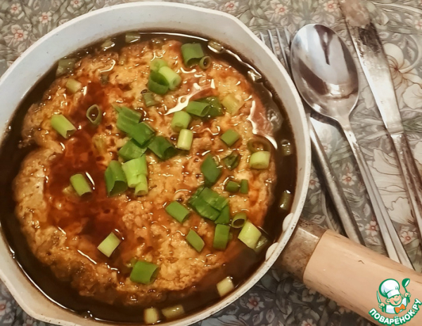 Омлет с крабом (по мотивам Теншинхан) Омлет с крабом (по мотивам Теншинхан)